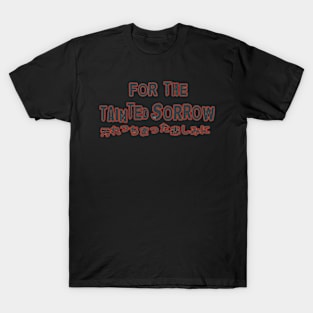 Chuuya BSD Tainted Sorrow (Ver 1) T-Shirt